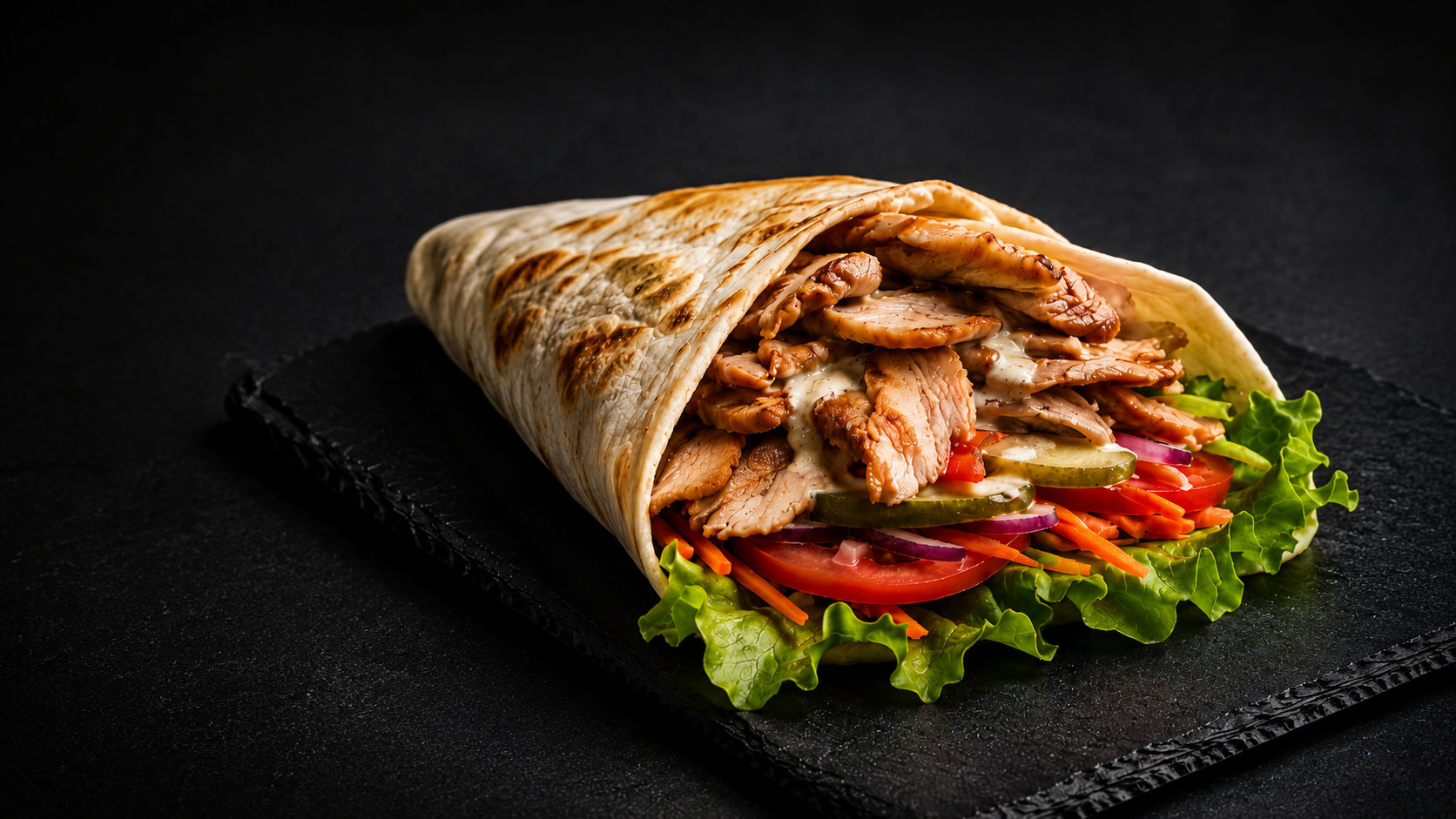 Lebanese Chicken Shawarma - شاورما دجاج لبنانية